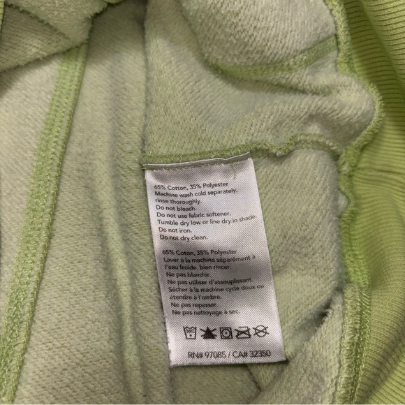 Outdoor Research Hoodie Women Medium Green Embroidered Zip Sweatshirt Dandelion - Picture 8 of 9